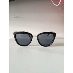 Quay Australia My GirlCat-Eye Sunglasses - Black & Gold